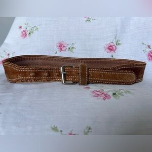 Vintage suede belt